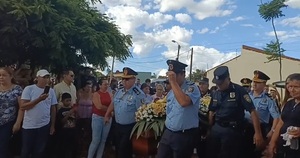 Dieron el último adiós a policía que falleció en balacera con asaltantes domiciliarios - Radio Imperio