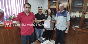 MUNICIPIO DE SAN JUAN DEL PARANÁ ENTREGÓ IMPORTANTE APORTE A CONSEJO DE SALUD - Itapúa Noticias