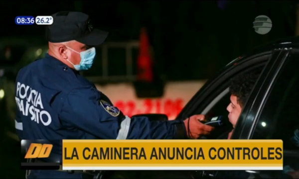 La Caminera anuncia controles durante estas fechas - Paraguaype.com