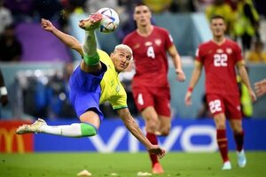 Richarlison marcó el mejor gol del Mundial de Qatar - Fútbol Internacional - ABC Color