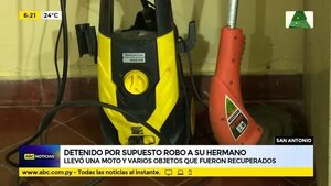 Detenido por supuesto robo a su propio hermano - ABC Noticias - ABC Color