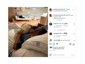Hija de Pelé comparte una emotiva foto con su padre desde el hospital: "Una noche más juntos" - Megacadena — Últimas Noticias de Paraguay