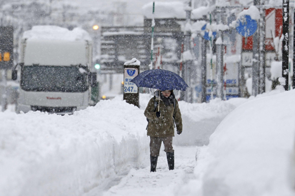 Ocho muertos en Japón por fuertes nevadas - .::Agencia IP::.