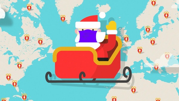 Seguí en vivo el recorrido de Papá Noel en Santa Google Tracker - Megacadena — Últimas Noticias de Paraguay