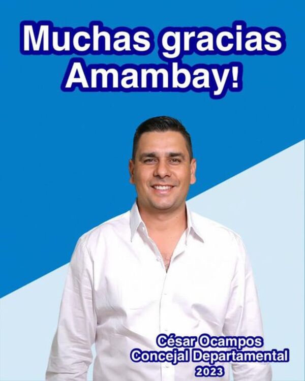 Muchas gracias Amambay!