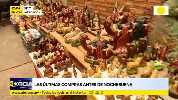 Últimas compras antes de Nochebuena - ABC Noticias - ABC Color