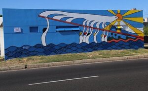 Diario HOY | "Levantar la Paz": Nuevo mural embellece avenida de la Costanera de Asunción