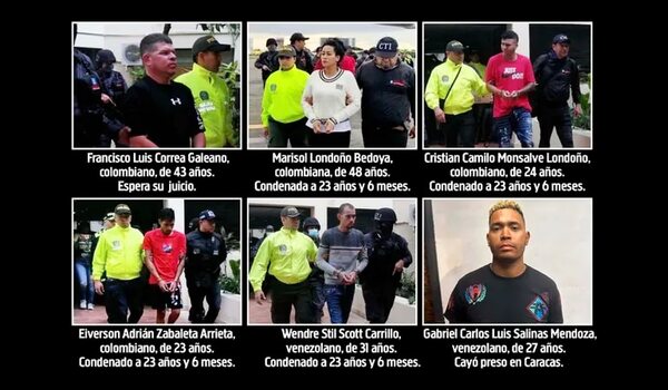 El caso Marcelo Pecci tiene ahora seis capturados y cuatro prófugos - Policiales - ABC Color