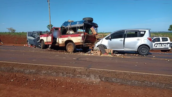 Paraguayo que venía al país por las fiestas fallece en trágico accidente