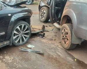Diputado protagonizó accidente de tránsito