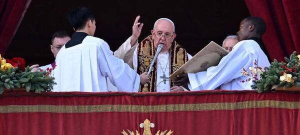 El desesperado llamado a la paz del Papa Francisco en su misa por Navidad