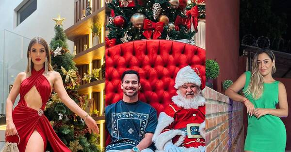 La Nación / Así celebraron la Navidad las figuras paraguayas