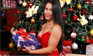 Esta princesa de Miss Bombonazo se dio los permitidos en su cena de Noche Buena