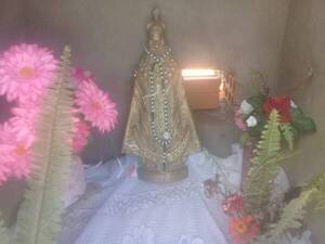 Ñacunday: imagen de la Virgen de Luján hallada por un olero ya tiene su oratorio para visitas