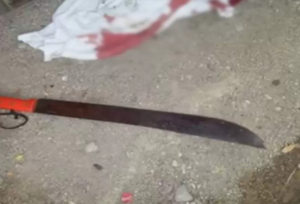 ¿Espíritu Navideño?: Un hombre atacó a su doña a machetazos