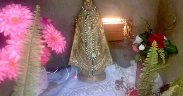 La Nación / Imagen hallada ya tiene su oratorio para visitas