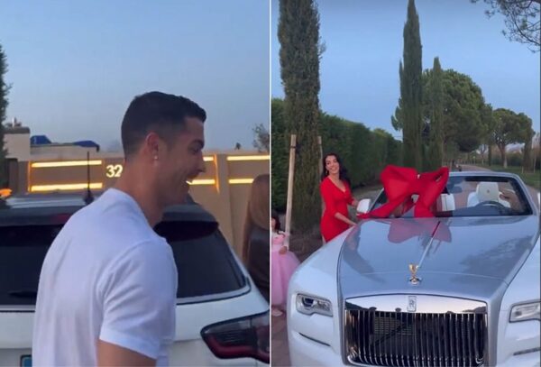 VIDEO: Así es el lujoso regalo de Georgina Rodríguez a Cristiano Ronaldo