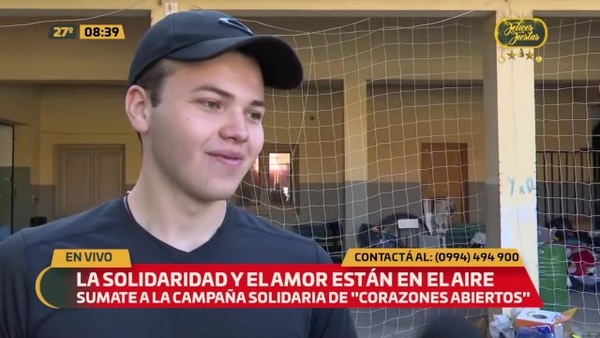 La solidaridad y el amor está en el aire - C9N