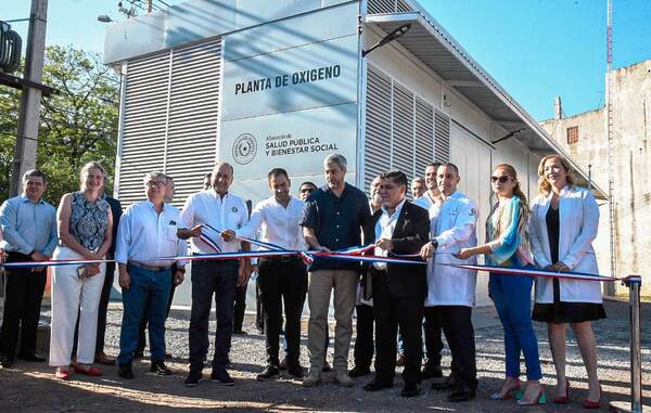 En Hospital de Calle'í inauguran nueva planta de oxígeno •