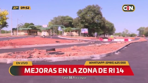 Mejoras en la zona de RI 14 - C9N