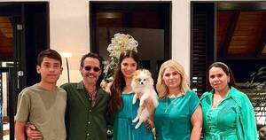 La Nación / Marc Anthony un paraguayo más con la familia de Nadia Ferreira en Navidad