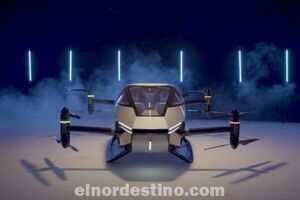 Una realidad: Auto volador que promete revolucionar la industria automotriz, tiene cuatro motores eléctricos y ocho hélices