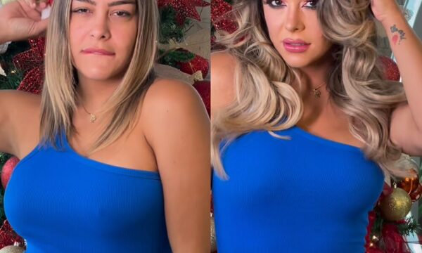 (VIDEO)El cambio de look de Larisa Riquelme para recibir el 2023