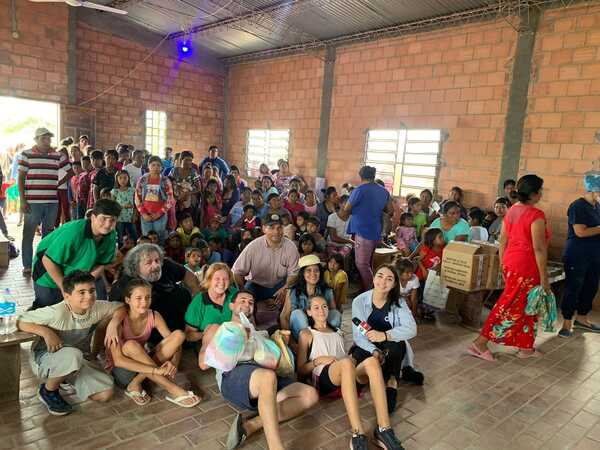 Visita del “Hospital de Juguetes” regaló un día de alegrías a niños de la comunidad de Yishinachat.