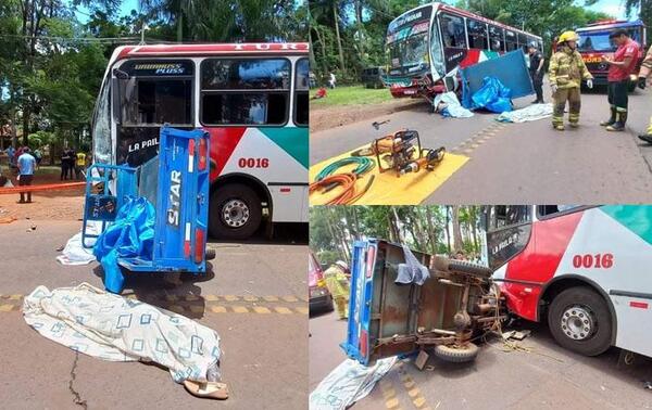 Padre e hijo mueren en accidente de tránsito en Ciudad del Este – Prensa 5