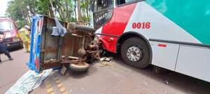 Padre e hijo mueren en accidente de tránsito en Ciudad del Este - Noticiero Paraguay