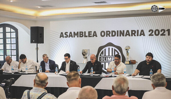 Asamblea Ordinaria en Olimpia: Balance 2021 aprobado y aumenta monto de cuotas sociales