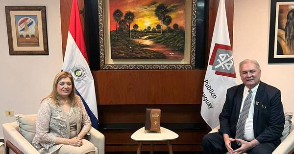 La Nación / Emiliano Rolón inicia proceso de transición con Sandra Quiñónez para desempeñarse como FGE
