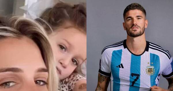 La Nación / “Las medias de Messi”: el insólito pedido de la hija de Rodrigo de Paul a Papá Noel
