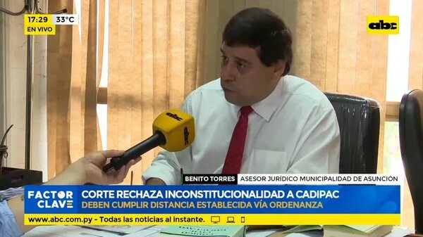 Corte rechaza inconstitucionalidad de CADIPAC - ABC Noticias - ABC Color