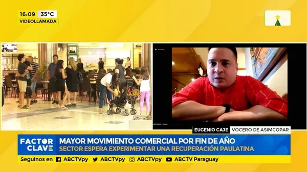 Mayor movimiento comercial por fin de año - Factor Clave - ABC Color