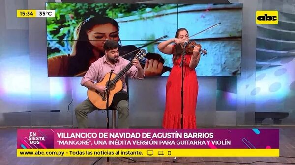 Villancico de navidad de Agustín Barrios - Ensiestados - ABC Color