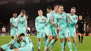 Brighton gana y se acerca a la zona europea