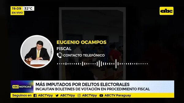 Más imputados por delitos electorales - ABC Noticias - ABC Color