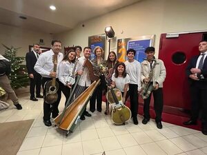 Orquesta de Cateura actuó en concierto solidario en Madrid - Música - ABC Color