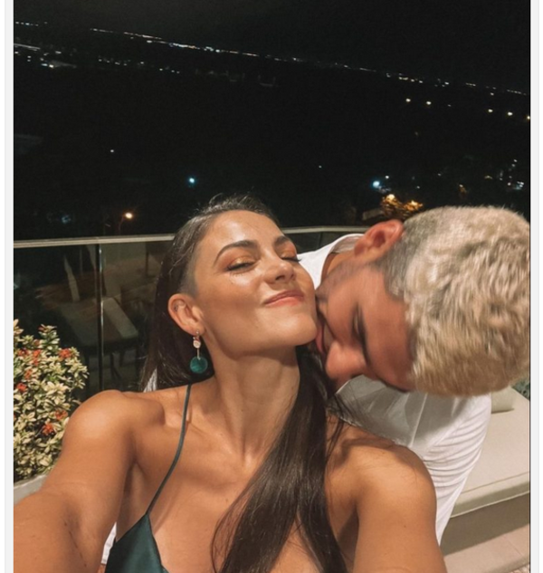 ¡Cham! Nicole Huber se mostró con su nuevo amor en Navidad