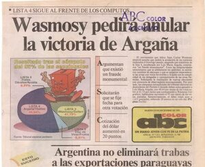 Familia Argaña recuerda hoy 30 años del robo electoral admitido por Calé Galaverna - Política - ABC Color