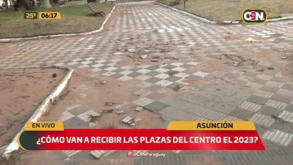 Lentas mejoras en las Plazas del Centro - C9N