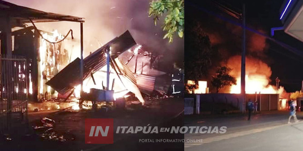 PREOCUPA GRAN CANTIDAD DE INCENDIOS ESTRUCTURALES EN LA REGIÓN - Itapúa Noticias