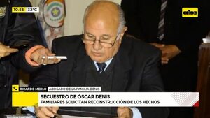 Solicitan reconstrucción del secuestro  - ABC Noticias - ABC Color