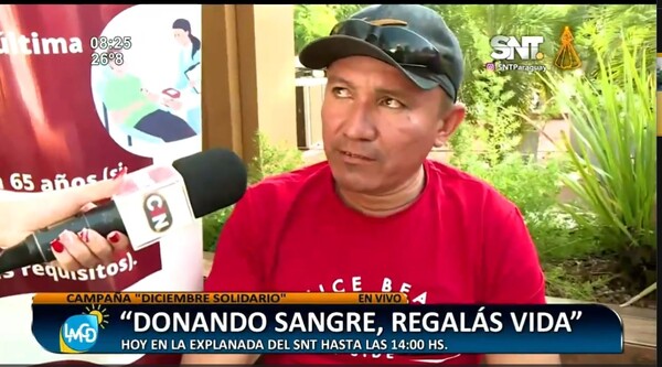 Diciembre solidario: Dona sangre, dona vida - SNT