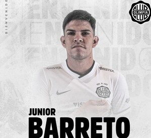 Junior Barreto ya es de Olimpia | 1000 Noticias