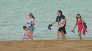 Playas de Encarnación, aptas para el baño
