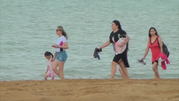 Playas de Encarnación, aptas para el baño