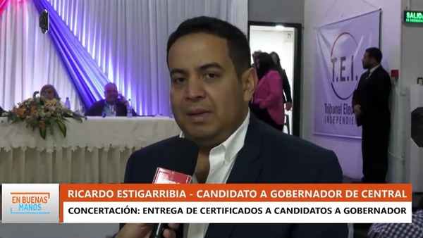 Entregaron certificados a candidatos a gobernadores de la Concertación - Megacadena — Últimas Noticias de Paraguay