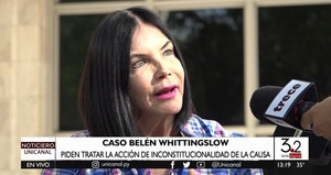 Caso Belén Whittingslow: piden tratar acción de inconstitucionalidad - Unicanal